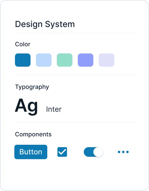 Design system card